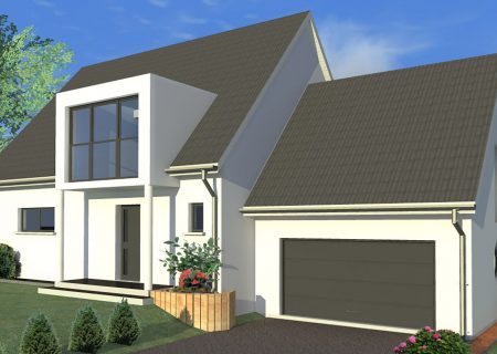 Constructeur maison avec garage accolé