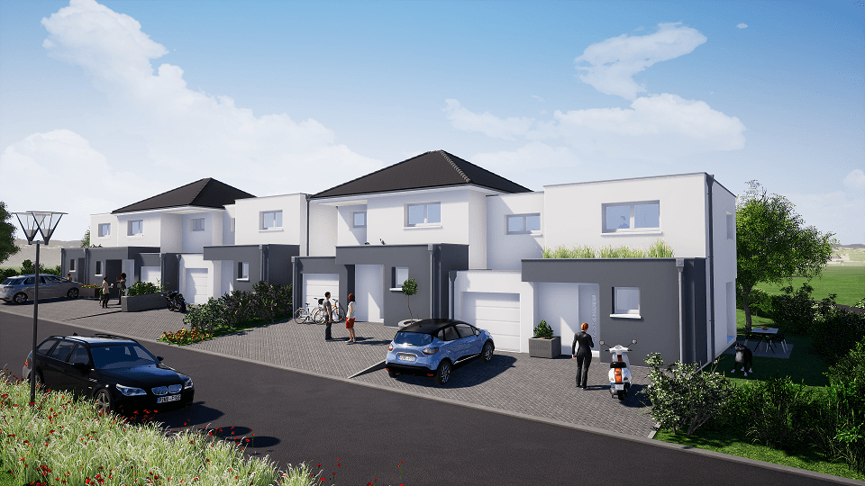 5 pièces avec garage et sous-sol
