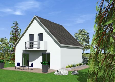 construire maison traditionnelle 2 pans