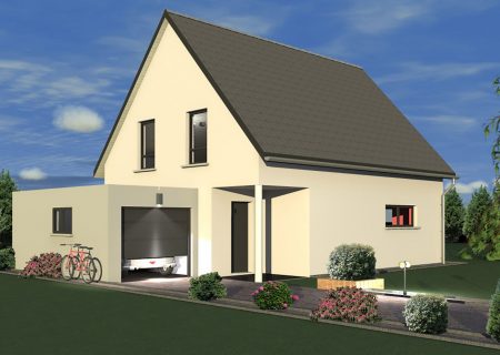 Maison avec garage